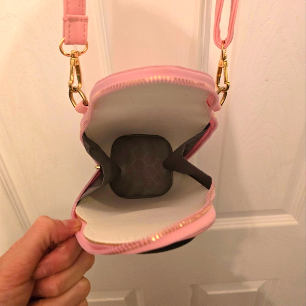 Pink Russian Nesting Doll Crossbody Bag